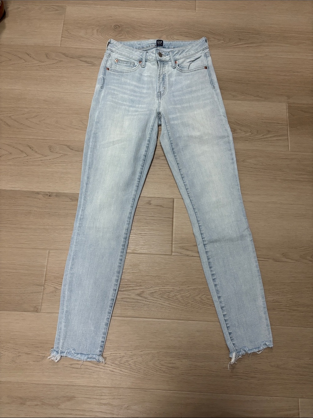 GAP Light Blue Curvy True Skinny